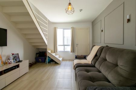 Sala de casa de condomínio para alugar com 2 quartos, 60m² em Bairro Jardim Nossa Senhora das Graças, Cotia