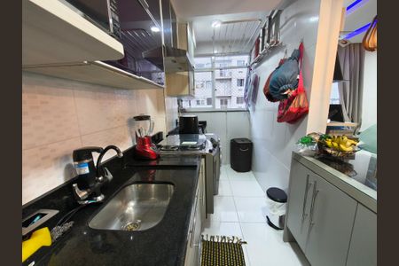 Cozinha e Área de Serviço de apartamento à venda com 2 quartos, 47m² em Jacarepaguá, Rio de Janeiro