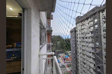 varanda - Sala de apartamento à venda com 2 quartos, 47m² em Jacarepaguá, Rio de Janeiro