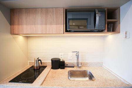 Studio à venda com 24m², 1 quarto e sem vaga Studio à venda com 24m², 1 quarto e sem vagaCozinha