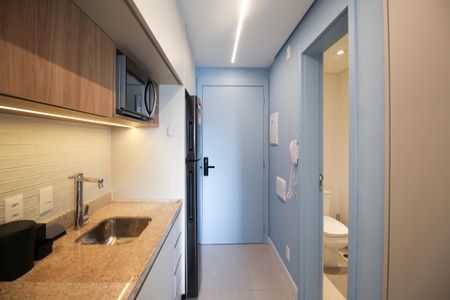 Studio à venda com 24m², 1 quarto e sem vaga Studio à venda com 24m², 1 quarto e sem vagaCozinha