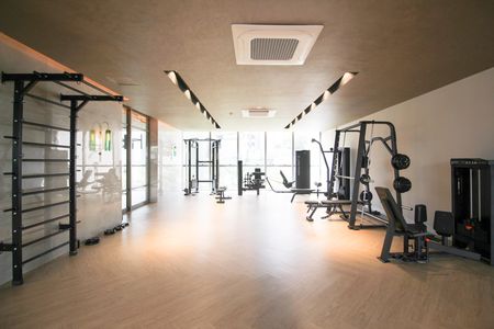 Studio à venda com 24m², 1 quarto e sem vaga Studio à venda com 24m², 1 quarto e sem vagaÁrea comum - Academia
