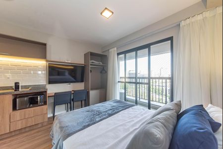 Studio para alugar com 30m², 1 quarto e sem vagaQuarto