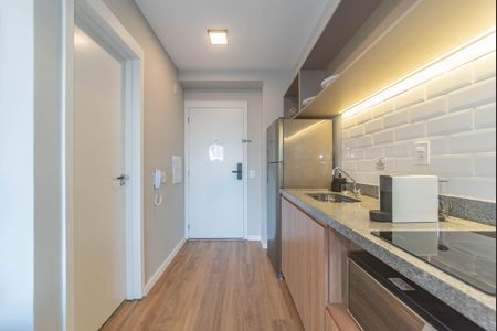 Studio para alugar com 30m², 1 quarto e sem vagaCozinha