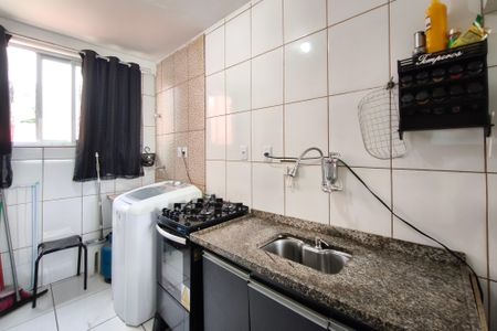 Cozinha de apartamento para alugar com 2 quartos, 54m² em Parque Residencial Vila União, Campinas