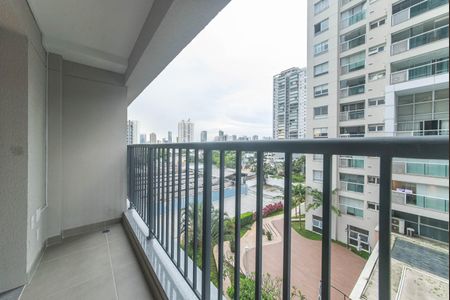 Varanda de kitnet/studio à venda com 1 quarto, 24m² em Vila Cordeiro, São Paulo