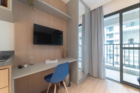 Studio para alugar com 24m², 1 quarto e sem vagaQuarto