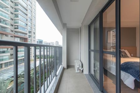 Studio para alugar com 24m², 1 quarto e sem vagaVaranda
