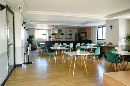 Apartamento à venda com 55m², 2 quartos e 1 vagaÁrea comum - Salão de festas