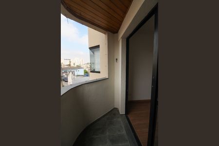 Varanda da Sala de apartamento para alugar com 3 quartos, 70m² em Vila Indiana, São Paulo