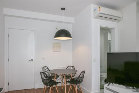 Sala de apartamento para alugar com 1 quarto, 45m² em Várzea da Barra Funda, São Paulo