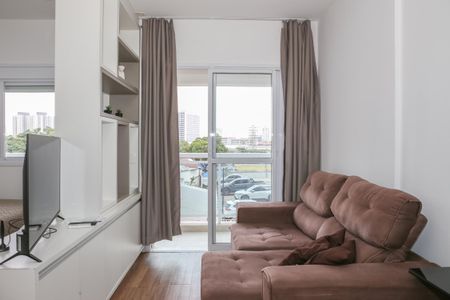 Sala de apartamento para alugar com 1 quarto, 45m² em Várzea da Barra Funda, São Paulo