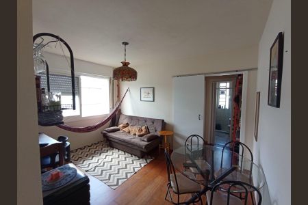 Sala de apartamento à venda com 1 quarto, 41m² em Jardim Ypu, Porto Alegre