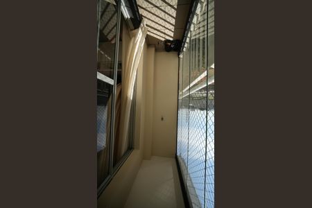 Varanda da Sala de apartamento à venda com 2 quartos, 67m² em Vila Homero Thon, Santo André