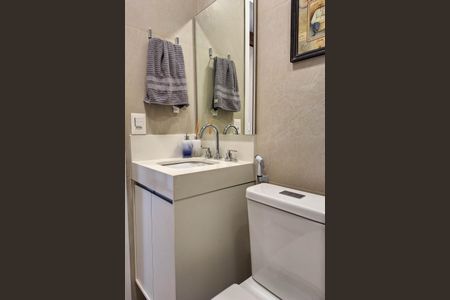 Apartamento para alugar com 102m², 1 quarto e 2 vagasBanheiro da Suíte 1