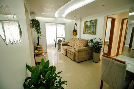 Sala de apartamento para alugar com 1 quarto, 62m² em Guilhermina, Praia Grande