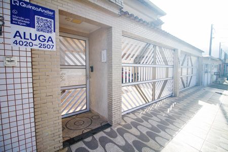 Fachada de casa de condomínio para alugar com 2 quartos, 70m² em Jardim Melvi, Praia Grande