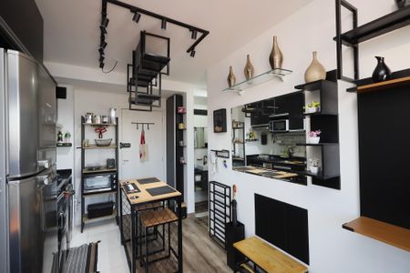 Studio para alugar com 28m², 1 quarto e sem vagaSala / Cozinha