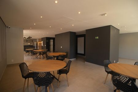 Studio para alugar com 28m², 1 quarto e sem vaga Studio para alugar com 28m², 1 quarto e sem vagaÁrea comum - Salão de festas