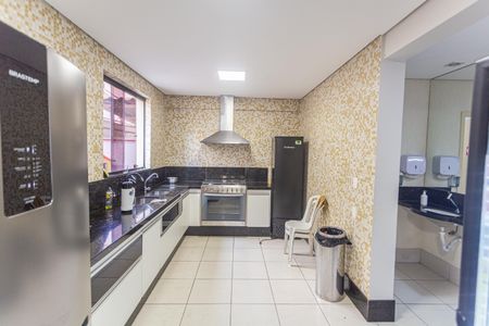 Apartamento à venda com 84m², 3 quartos e 2 vagasÁrea comum - Cozinha do Salão de festas