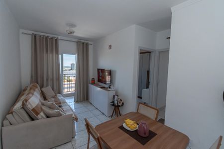 Sala de Estar/Jantar  de apartamento para alugar com 2 quartos, 56m² em Chácara Bela Vista, Sumaré