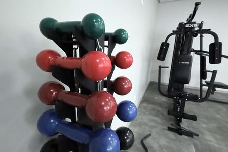 Apartamento à venda com 63m², 2 quartos e 2 vagasÁrea comum - Academia