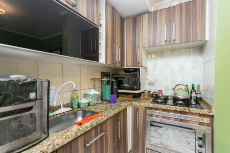 Casa de condomínio para alugar com 77m², 2 quartos e 1 vagaCozinha 