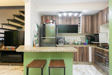 Casa de condomínio para alugar com 77m², 2 quartos e 1 vagaCozinha 