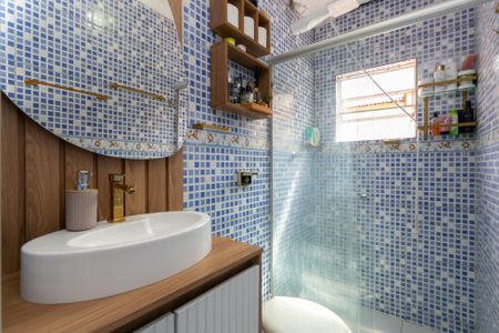 Casa de condomínio para alugar com 77m², 2 quartos e 1 vagaBanheiro 