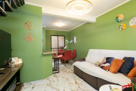 Casa de condomínio para alugar com 77m², 2 quartos e 1 vagaSala