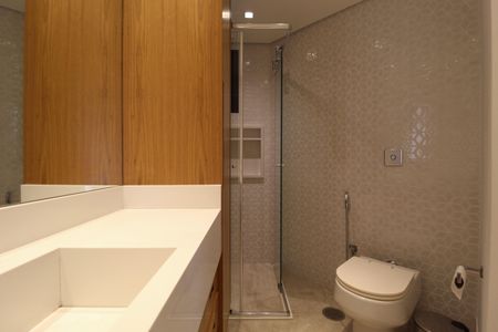 Apartamento para alugar com 105m², 1 quarto e 2 vagasBanheiro Social