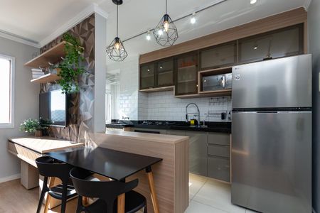 Apartamento para alugar com 31m², 1 quarto e sem vaga Apartamento para alugar com 31m², 1 quarto e sem vagaCozinha Americana