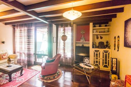 Sala  de casa de condomínio para alugar com 3 quartos, 240m² em Centro de Apoio I (alphaville), Santana de Parnaíba