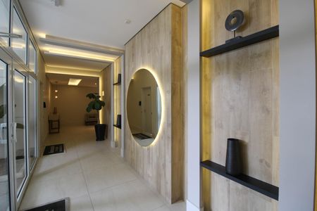 Apartamento para alugar com 74m², 3 quartos e 2 vagasHall social