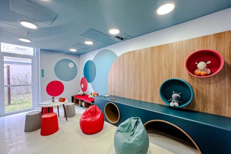 Studio para alugar com 32m², 1 quarto e sem vagaBrinquedoteca