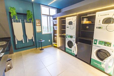 Apartamento para alugar com 32m², 1 quarto e sem vaga Apartamento para alugar com 32m², 1 quarto e sem vagaÁrea comum - Lavanderia