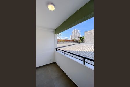 Studio para alugar com 32m², 1 quarto e sem vagaVaranda