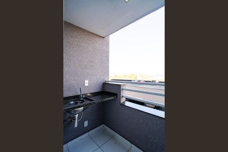 Varanda da Sala de apartamento para alugar com 2 quartos, 58m² em Parque Bela Vista, Votorantim