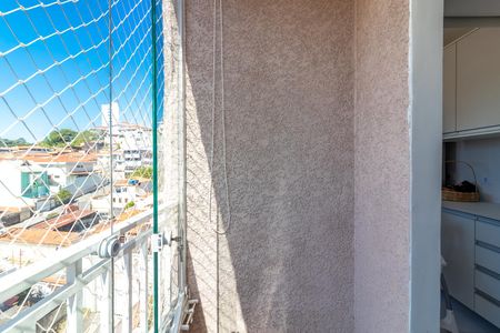 Varanda da Sala de apartamento para alugar com 2 quartos, 52m² em Vila Dom Pedro Ii, São Paulo