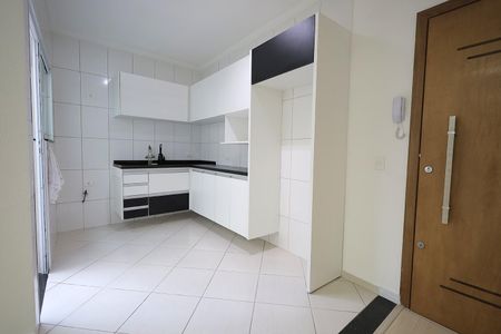 Cozinha de apartamento para alugar com 2 quartos, 62m² em Vila Assunção, Santo André