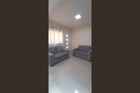 Casa de condomínio à venda com 90m², 2 quartos e 1 vagaSala