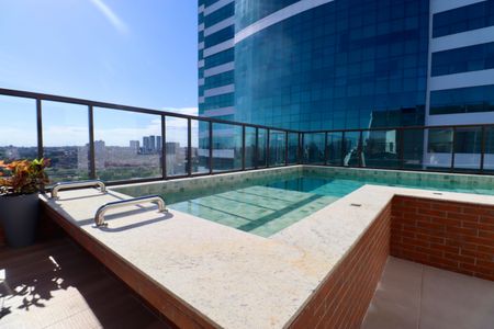 Piscina de kitnet/studio para alugar com 1 quarto, 25m² em Caminho das Árvores, Salvador