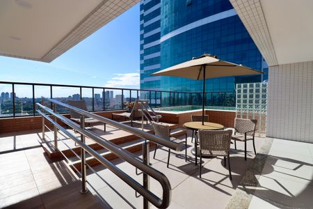 Studio para alugar com 25m², 1 quarto e 1 vagaPiscina