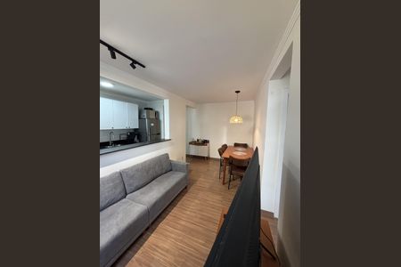 Sala de apartamento para alugar com 2 quartos, 48m² em Jardim California, Jacareí