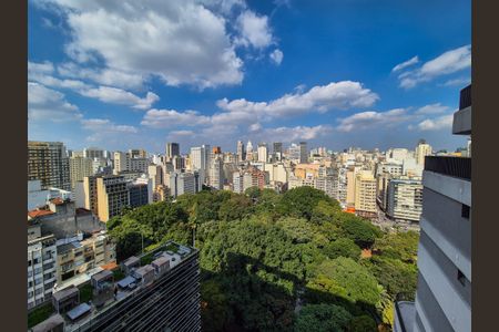 Vista da Varanda de kitnet/studio para alugar com 1 quarto, 33m² em Santa Ifigênia, São Paulo
