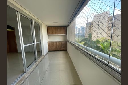 Varanda  de apartamento para alugar com 3 quartos, 105m² em Vila da Serra, Nova Lima