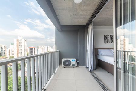 Studio para alugar com 25m², 1 quarto e sem vagaVaranda