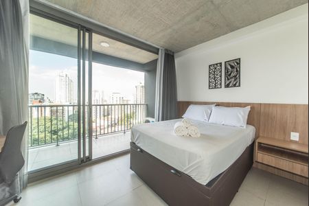 Studio para alugar com 25m², 1 quarto e sem vagaQuarto
