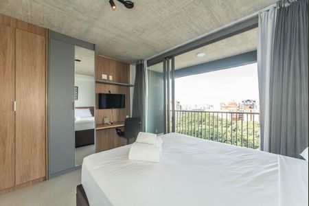Studio para alugar com 25m², 1 quarto e sem vagaQuarto