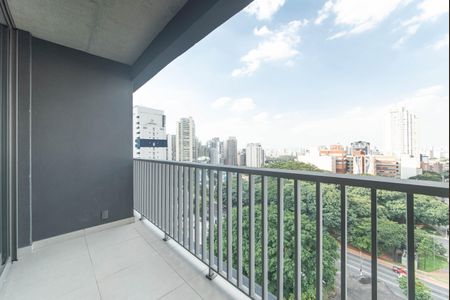 Studio para alugar com 25m², 1 quarto e sem vagaVaranda